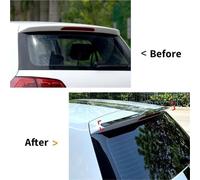 Arrière Becquet Accessoires D'aileron De Queue De Diffuseur Pièces D'aile Becquet De Coffre Arrière pour Golf MK 7.5 pour GTI R pour GTD 2003-2019(Noir Brillant)