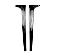 Arrière Becquet Kit Carrosserie Noir Brillant, ABS, Aileron Latéral Fenêtre Arrière Voiture Coffre pour VW pour Polo 1.0TSI 1.0L 2017-2021 MK6 Pré-Lifting