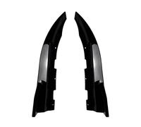 Arrière Becquet Spoiler Latéral Pare-Chocs Arrière, Une Protection d'angle, Diffuseur Séparateur pour BMW G22 G23 G24 G26 420i 430i M440i Sport 2020-2024 Spoiler(Gloss Black)