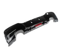 ArrièRe Becquet Toit Diffuseur arrière Quadruple Noir Brillant avec éclairage pour BMW Série 1 F20 F21 2011 2012 2013 2014 2015 Aile arrière