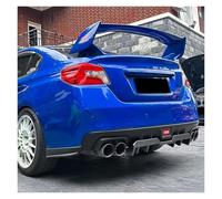 ArrièRe Becquet Toit Kit de Protection de Menton pour Subaru pour WRX STI VA 2015 2016 2017 2018 2019 2020 2021. Aile arrière(Carbon Look 2)