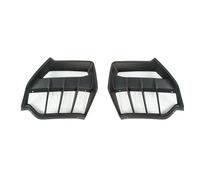 ArrièRe Becquet Toit Paire d'inserts diffuseur Pare-Chocs arrière pour Chevy pour Corvette C8 pour Stingray pour E-Ray 2020-2024 Voiture kit carrosserie Aile arrière(Matte Black)