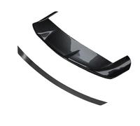 ArrièRe Becquet Toit pour Land pour Rover pour Range pour Rover pour Vogue L461 2023 Aileron arrière Coffre Lèvre ABS Noir Brillant/Carbone Look Kit carrosserie Aile arrière(Mid Roof Carbon)