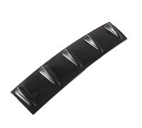 Arrière Becquet Voiture Protection De Diffuseur De Spoiler De Pare-Chocs Arrière pour Peugeot 206 207 Aileron Arrière Voiture(Black 5Fin)
