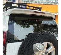 Arrière Becquet Voiture Spoiler avec Feu Arrière À LED Et ABS pour Toyota pour Land pour Cruiser Prado FJ120 4000 2700 (2003-2009) Aileron Arrière Voiture(Carbon Fiber Pattern)