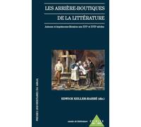 Arriere boutiques de la littérature