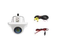 Arrière Caméra AHD 1080P Caméra De Voiture Objectif Fisheye Starlight Vision Nocturne Couleur Blanche HD Vue Arrière pour Écran Android Raido Caméra Recul(Blanc)