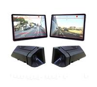 Arrière Caméra Moniteur 5.89 Pouces avec Écran Tactile IPS, Miroir Vue Latérale Numérique pour Voiture, Système Caméra pour Angles Morts avec AI BSD DVR 1080P 60FPS Caméra Recul(No)