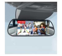 Arrière Caméra Plug & Play AHD 7 Pouces Moniteur De Rétroviseur De Voiture 2CH Véhicule Portable IPS Affichage Miroir Complet Stationnement Universel Caméra Recul(AHD Monitor(4pin))