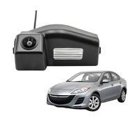Arrière Caméra pour Mazda 3 BK BL 2003-2009 2010 2011 2012 2013 CCD HD AHD Fisheye Caméra Recul Moniteur Sauvegarde Voiture Caméra Recul(C135 AHD 720P)