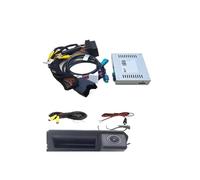 Arrière Caméra pour VW pour Golf 8 pour Caddy 2022-2024 Mise À Jour L'écran OEM Caméra De Vue Avant Et Arrière Pas Besoin Programmation Caméra Recul HD Caméra Recul(B,AT)