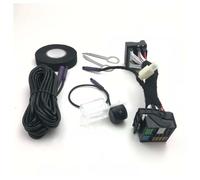 Arrière Caméra pour VW pour Polo Aw1 Trappe 2018-2024 MIB2 MIB3 Ajouter pour Canbus Caméra Recul Sauvegarde Dynamique HD Vision Nocturne Plug Play Caméra Recul(Style B Bulb)