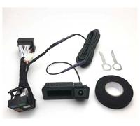 Arrière Caméra pour VW pour T-Cross 2019-2023 MIB2 MIB3 Ajouter pour Canbus Caméra Recul Sauvegarde Dynamique HD Vision Nocturne Plug Play Caméra Recul(Style A)