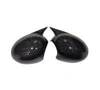 Arrière Coque Rétroviseur Autocollant Voiture Adapté pour Mini pour Cooper R55 R56 R57 R58 R59 R61, Couverture De Rétroviseur, Garniture De Cadre Rétroviseur Boîtier Rétroviseur(Carbone)
