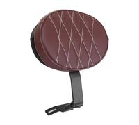 Arrière Coussin Siège Convient pour Harley Fatboy Heritage Softail 2007-2017 noir chromé moto Sissy Bar porte-bagages dossier Cadre dossier d'accoudoir(Style11)