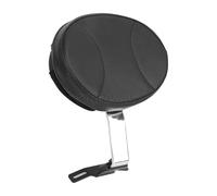 Arrière Coussin Siège Convient pour Harley Fatboy Heritage Softail 2007-2017 noir chromé moto Sissy Bar porte-bagages dossier Cadre dossier d'accoudoir(Style1)