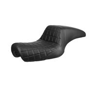 Arrière Coussin Siège Coussin siège pour Harley Sportster Iron XL 883 1200 48 72 quarante-huit, coussin conducteur et passager Cadre dossier d'accoudoir(Style 1)