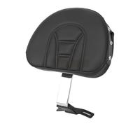 Arrière Coussin Siège Sissy Bar Porte-Bagages Doss Convient pour Harley Fatboy 2007-2017 coussin de siège dossier conducteur réglable moto(Chrome style 5)