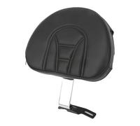Arrière Coussin Siège Sissy Bar Porte-Bagages Doss Convient pour Harley Fatboy 2007-2017 coussin de siège dossier conducteur réglable moto(Chrome style 4)