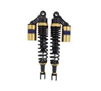 Arrière D'amortisseur Moto 1 Paire D'amortisseurs Arrière Hydrauliques Modifiés Renforcés Pour PCX125 4e Génération War Speed Strong War Cavalry(Black and gold slit bottom)