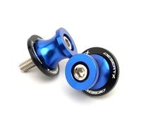arrière de moto curseurs de support Pour Ducati DesertX Desert X 2022 2023 8MM Vis De Support De Bras Oscillant Moto, Diabolos De Bras Oscillant, Vis De Support(Blue)