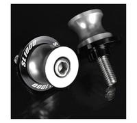 arrière de moto curseurs de support POUR SL1000 2000-2004 Accessoires Moto 6 Mm, Vis De Support De Bras Oscillant, Bobines Et Glissières En Aluminium CNC(6MM Silver LOGO)