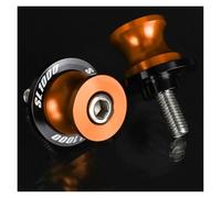 arrière de moto curseurs de support POUR SL1000 2000-2004 Accessoires Moto 6 Mm, Vis De Support De Bras Oscillant, Bobines Et Glissières En Aluminium CNC(6MM Orange LOGO)