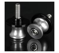 arrière de moto curseurs de support POUR SL1000 2000-2004 Accessoires Moto 6 Mm, Vis De Support De Bras Oscillant, Bobines Et Glissières En Aluminium CNC(6MM Silver NO LOGO)