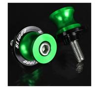 arrière de moto curseurs de support POUR SL1000 2000-2004 Accessoires Moto 6 Mm, Vis De Support De Bras Oscillant, Bobines Et Glissières En Aluminium CNC(6MM Green LOGO)