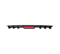 Arrière de Voiture Pour Accord voiture pare-chocs arrière diffuseur lèvre avec queue frein arrêt séparateur Spoiler requin aileron lèvre Kit noir Diffuseur lèvre pare-chocs(Matte Black)