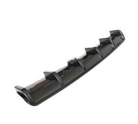 Arrière de Voiture Pour Ford Pour Mustang S197 04-14 Pare-chocs Arrière Voiture Diffuseur Latéral Lèvre Becquet Séparateur Requin 6 Ailerons Kit Diffuseur lèvre pare-chocs(Carbon Fiber Look)