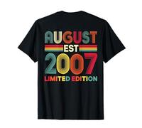 Arrière-Dessous, août 2007, édition limitée, 19e Anniversaire T-Shirt