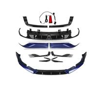 Arrière Diffuseur De Pare-Chocs pour Accord Spoiler Pare-Chocs Avant Diffuseur Arrière Lèvre Cadre Feux Antibrouillard Séparateur Garniture Grille D'aération(Blue)