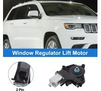 Arrière Droit Électrique Vitre Régulateur Levage Moteur Pour Jeep Cherokee Kl 2014-2023 N°68079284Aa 2 Broches Voiture Fenêtre Vitre Levage Moteur