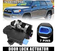 Arrière Gauche Porte Serrure Actionneur Central Verrouillage pour Voiture 7L0839015D