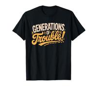 Arrière Grand Mère Drôle Quatre Générations Humour T-Shirt