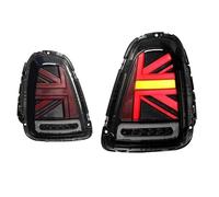 Arriere Lampe Lumiere Indicateur Pour Mini Pour Cooper Pour R56 Pour R57 Pour R58 Pour R59 Pour LCI Pour JCW Frein Inverse Tun Feux Signalisation Paire Feux Arrière(2PCS Red Smoke,2007-2010 Year)