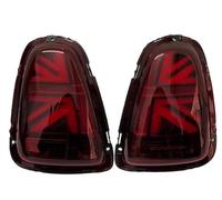 Arriere Lampe Lumiere Indicateur Pour Mini Pour Cooper Pour R56 Pour R57 Pour R58 Pour R59 Pour LCI Pour JCW Frein Inverse Tun Feux Signalisation Paire Feux Arrière(2PCS Red Clear,2011-2013 Year)
