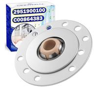 Arrière Palier Roulement de Tambour pour Seche Linge avec Code Original 2951900100 2959400200 pour Beko C00864383 pour Whirlpool 692490061 pour Smeg - Garantie de 10 Ans - MONTERAL