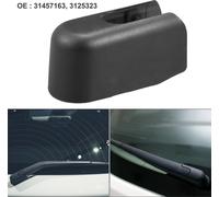 Arrière Pare-brise Essuie-glace Bras Écrou Couvercle Capuchon pour Volvo V60 - 1 Pièces Noir