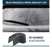 Arrière Pare-brise Essuie-glace Bras Écrou Couvercle pour BMW NO. 61627442099 1 pcs