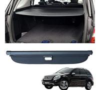 Arrière Rétractable de Coffre pour Mercedes Benz ML W164 ML320 300 350 400 500 2006-2020, Housse Colis Cargo Coque Cache-Bagages Couverture De Cargaison De Coffre Panneau de Bouclier de sécurité