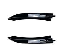 Arrière Séparateur Couvercle Séparation Latérale Pare-Chocs Arrièr Voiture, pour BMW Série 3 F30 320i 325i 2013 - 2019, Aileron Inférieur De Botte, Plaque Protection d'angle(Noir Brillant)