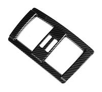 Arrière Siège Air Vent Cover Version Premium en Fiber De Carbone Motif ABS Matériel Installation Facile Remplacement pour 3 Série 4 2013 2019