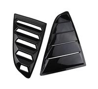 Arrière Spoiler Aileron Lunette Arrière, Panneau Réglage Voiture, CouvercleVentilation Latérale pour Ford pour Mustang 2015 2016 2017 2018 2019-2023 Voiture Becquets(Carbon Fiber Copy)