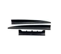 Arrière Spoiler Aileron Toit Universel pour Peugeot 206 207, Aileron Arrière, Coffre, Décoration, Rénovation, Course Automobile Voiture Becquets(Style 2 Matt Black)