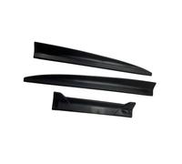Arrière Spoiler Aileron Toit Universel pour Peugeot 206 207, Aileron Arrière, Coffre, Décoration, Rénovation, Course Automobile Voiture Becquets(Style 1 Matt Black)