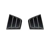 Arrière Spoiler Autocollant Garniture Volet Latéral Fenêtre Arrière Voiture pour Dodge pour Charger 2011-2021, Accessoires en Fibre Carbone ABS Voiture Becquets(Noir Mat)