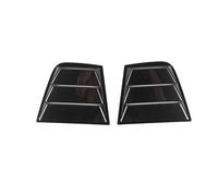 Arrière Spoiler Autocollant Garniture Volet Latéral Fenêtre Arrière Voiture pour Dodge pour Charger 2011-2021, Accessoires en Fibre Carbone ABS Voiture Becquets(Carbon)