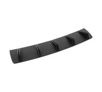 Arrière Spoiler Diffuseur Arrière Universel 81,5 Cm 5 Ailerons Séparateur Pare-Chocs Becquet Menton Lèvre Inférieure pour Q50 Q60 G37 G35 Carrosserie Shark Voiture Becquets(Noir Mat)
